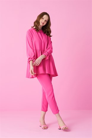 Emina Crepe Suit - Pink